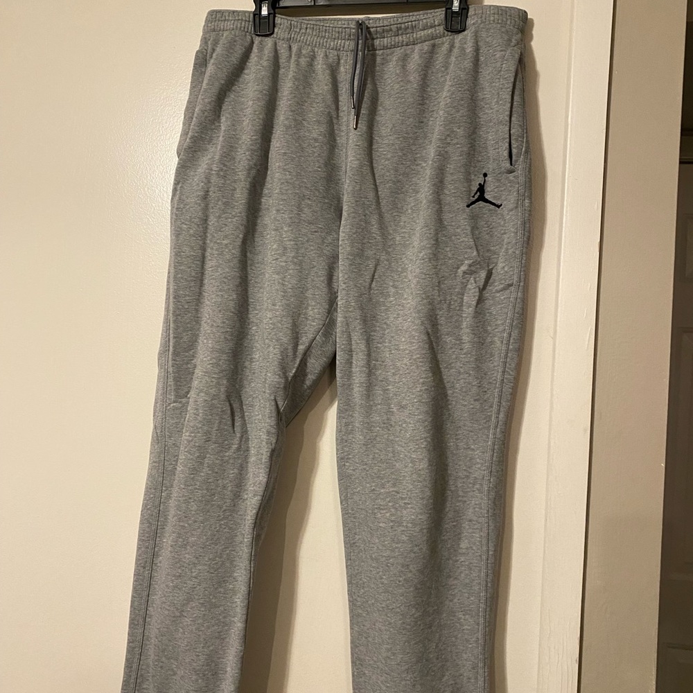 Mens XL Jordan Gray Jogger Sweat Pants